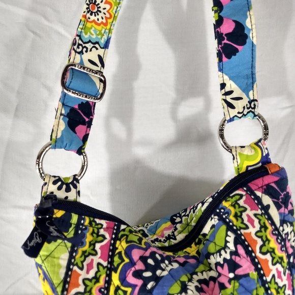 VERA BRADLEY BOHO ABSTRACT COLORFUL TOTE - Picture 4 of 8
